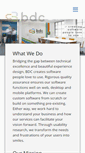 Mobile Screenshot of bdcsoft.com