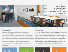 Tablet Screenshot of bdcsoft.com